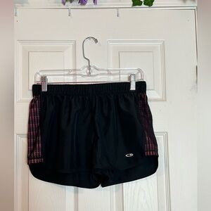 CHAMPION women’s athletic shorts black and hot pick size M